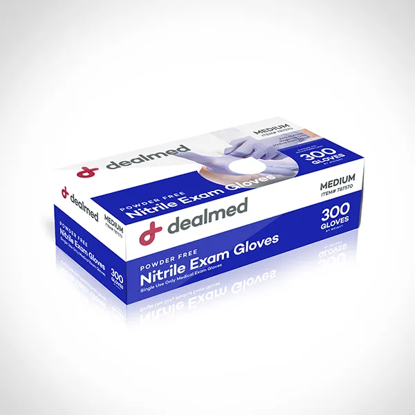 Glove Exam Nitrile N-S Blue Small, 200-Box