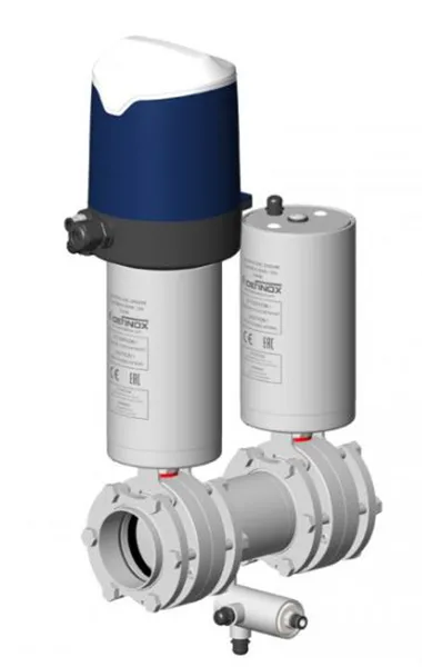 DOUBLE SEAL BUTTERFLY VALVE DPAX DE
