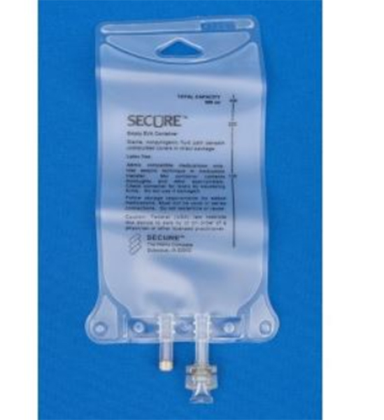 Empty Sterile IV bags