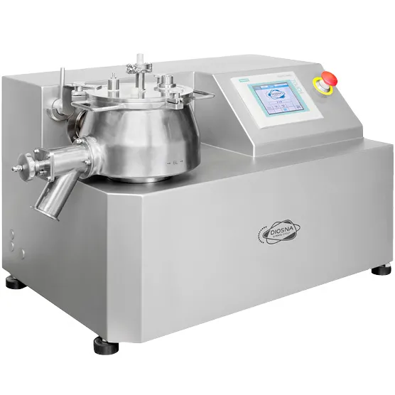 LAB MIXER-GRANULATOR P1-6 AND SPHERONIZER