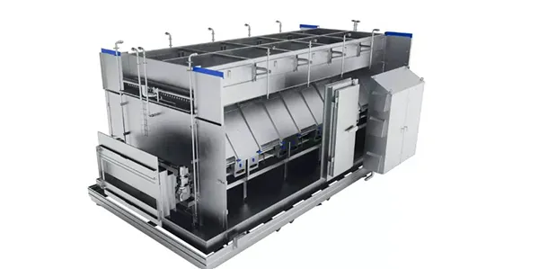 IQF tunnel freezers and cookers