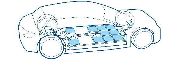Gluing application technology for battery systems