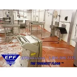Meat processing floors
