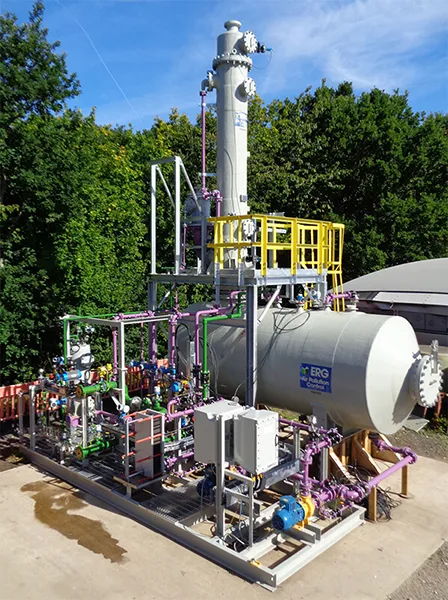 Chemical Plant Air Pollution Treatment