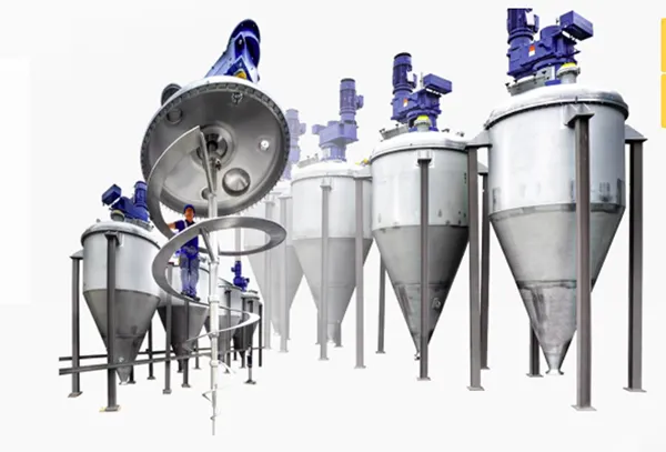 Vertical Pharma Vacuum Blender – SOLIDMIX