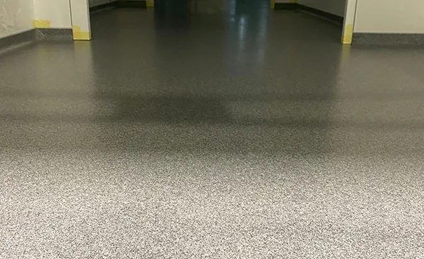 Decorative epoxy floors