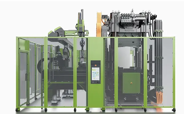 Space-saving vertical machine