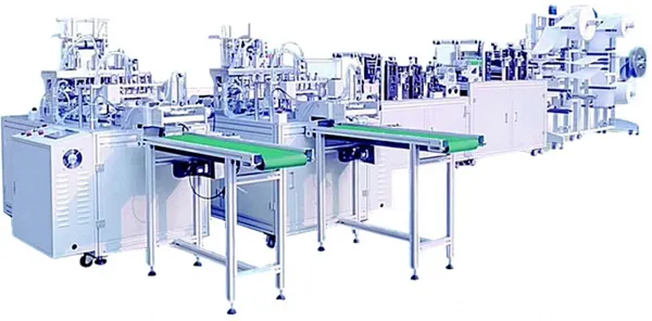 4 Layer and 3D Duckbill Respirator Protective Mask Machine - Automatic