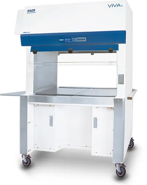 Dual access animal workstations