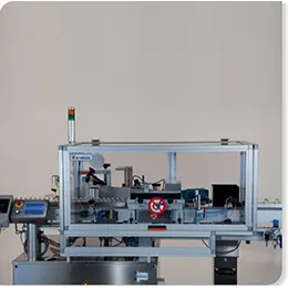 Pharmaceutical Wrap-around Labelling Machine System 1 Pharma