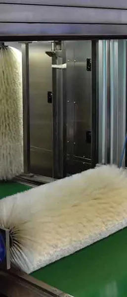De-dusting Tunnel
