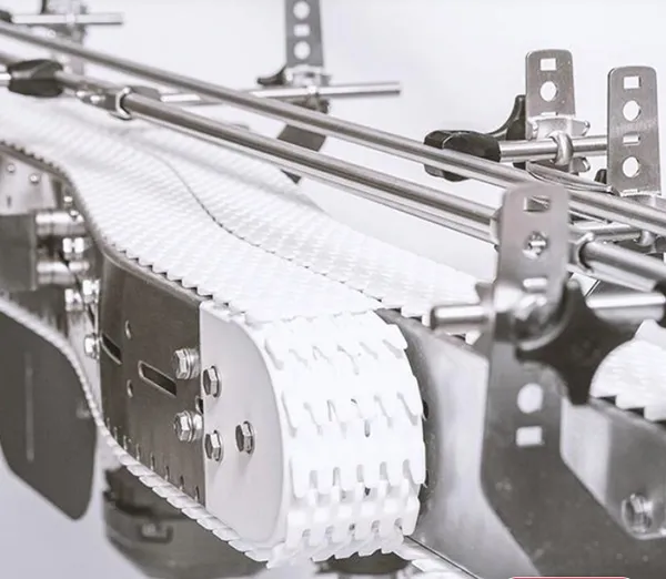 Plastic chain conveyor