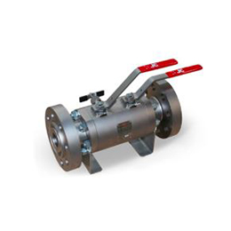 ANSI double block and bleed ball valve, floating