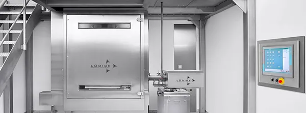 Fluid bed dryer LCF for continuous operation
