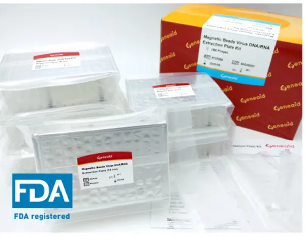 Magnetic Beads Virus DNA RNA Extraction Plate Kit