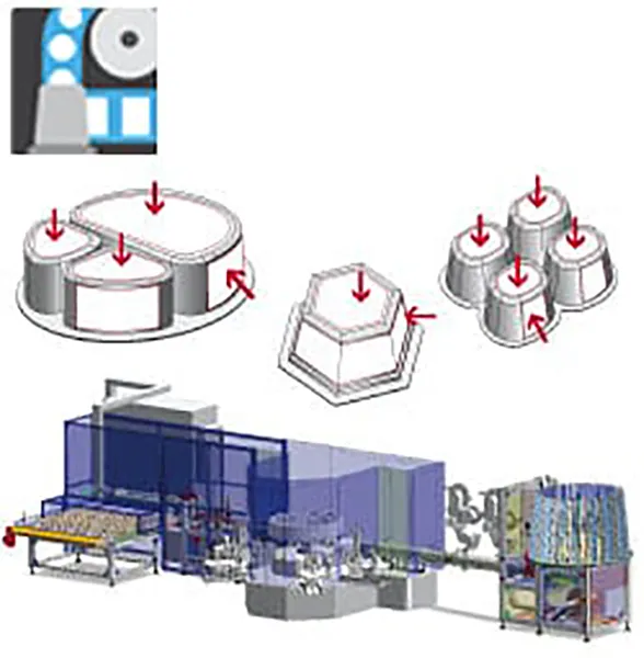 MULTI-PANEL LABELING WITH A SINGLE LABEL