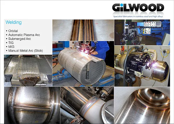 Orbital & Plasma-Arc Welding