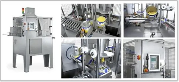 Can opening machines