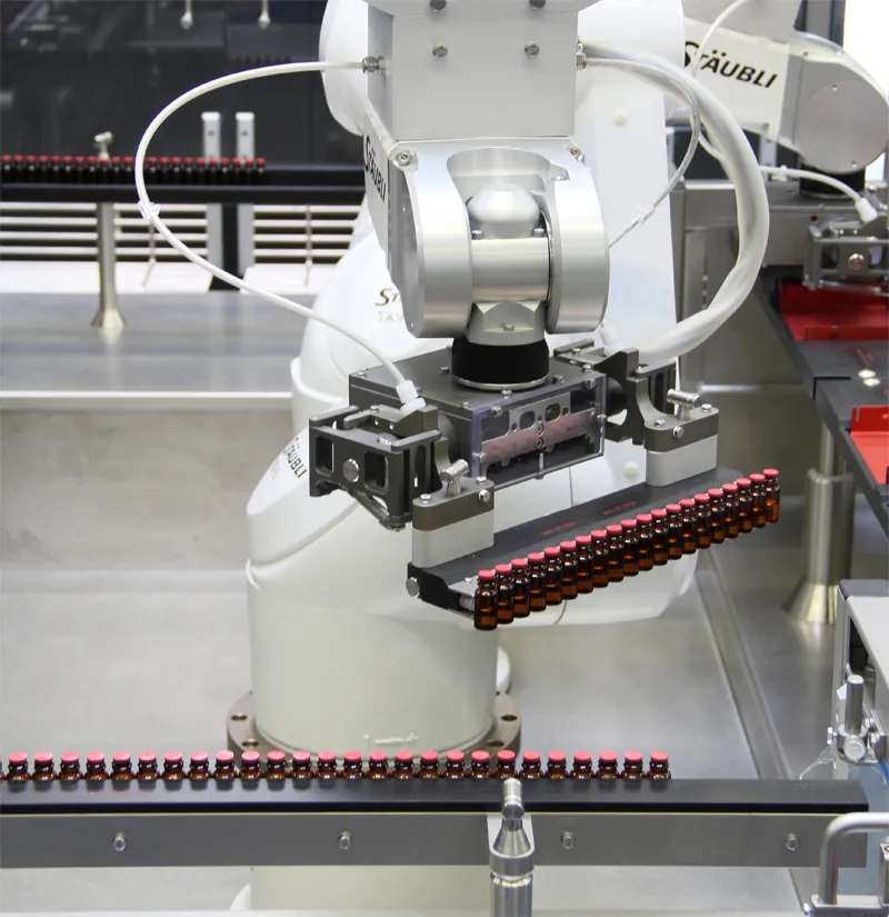 Robotic Technology for Vial Tray