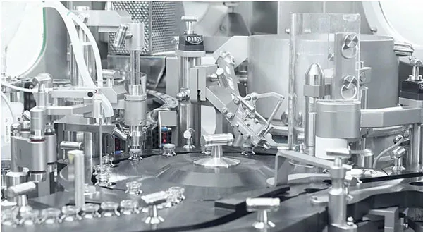 Processing vials in bulk