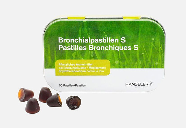 Bronchial pastilles S