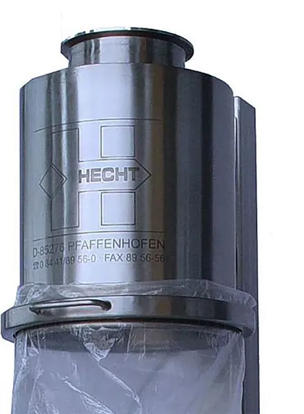 Dust-reducing filling heads