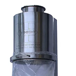 Dust-reducing filling heads