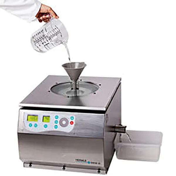 Centrifuges for flow-through filtration