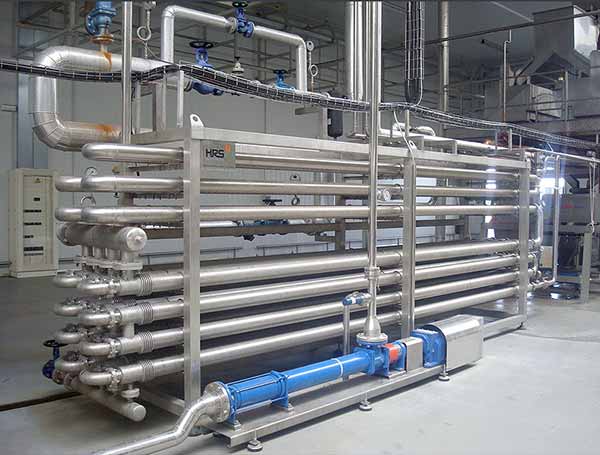 HYGIENIC DOUBLE TUBE HEAT EXCHANGERS – HRS DTA SERIES