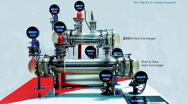 KICC CORRUGATED TUBE HEAT EXCHANGER