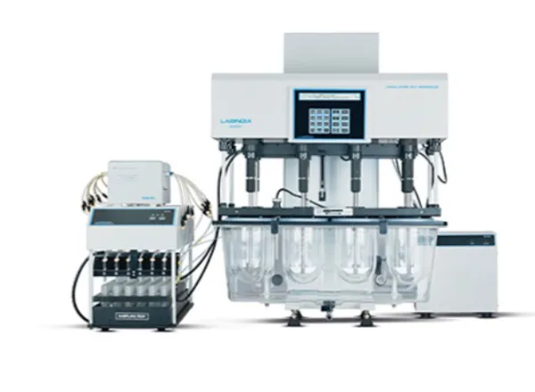 Dissolution Apparatus DS 8000 with Peristaltic Pump