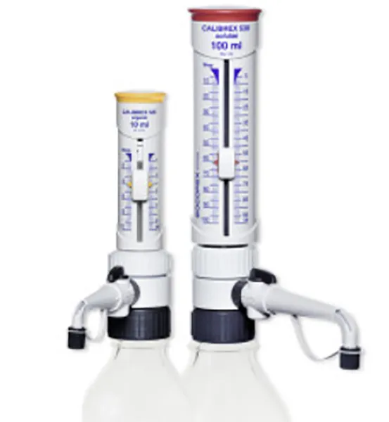 Calibrex™ bottle-top dispensers – safe dispensing of lab reagents