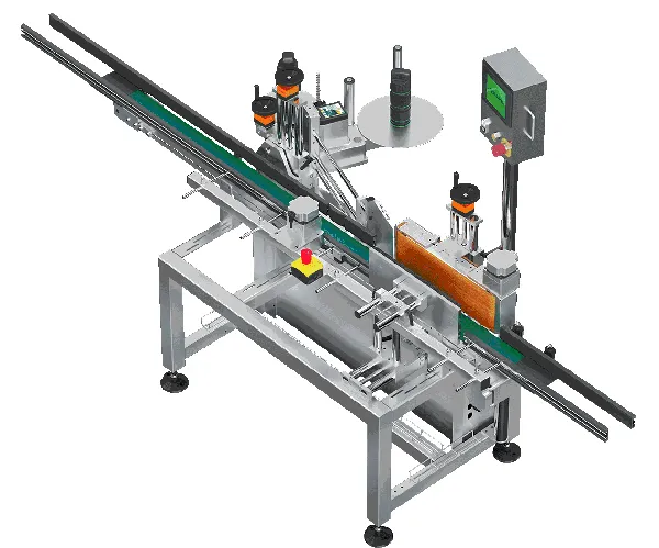 Adhesive labeling selfLAN 505