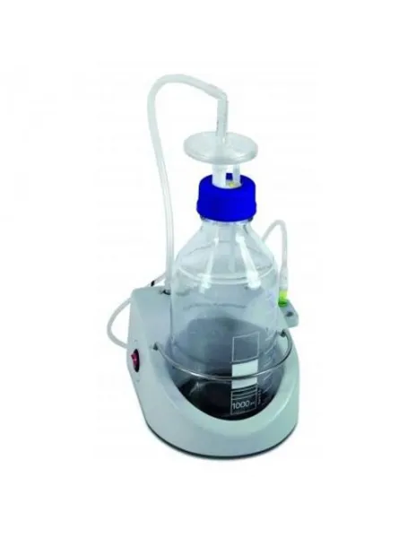 Aspirator All In One, Integrated Pump, Trap Flask 1L, Hydrophobic Filter 500 Mbar