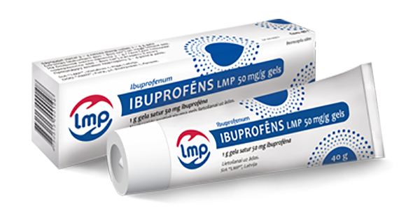 Ibuprofen LMP 50 mg-g gel