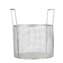 Circular Mesh Basket with Handles