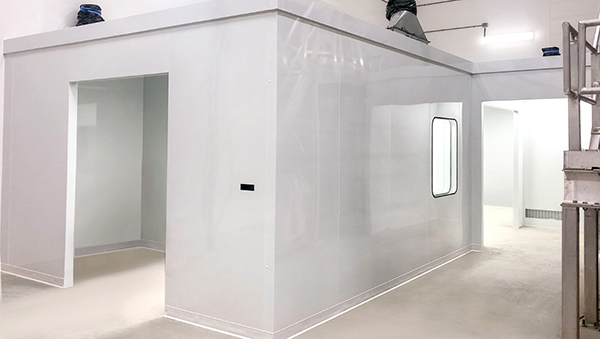 ISO7 freestanding hardwall cleanroom