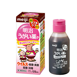 Meiji Mouthwash P Slightly Fruity 120mL [
