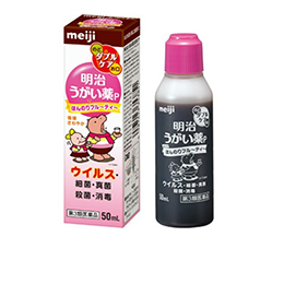Meiji Mouthwash P Slightly Fruity 50mL
