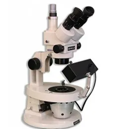 GEMZ-5TR 7X–90X Trinocular BF-DF Zoom Gem Microscope