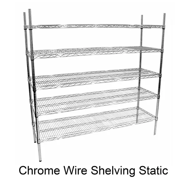 Chrome Wire Shelving