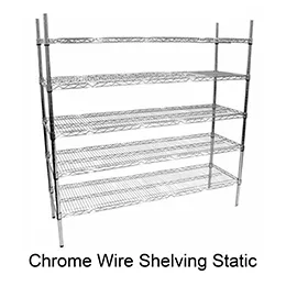 Chrome Wire Shelving