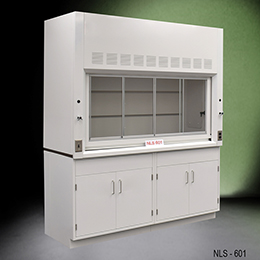 6′ Hamilton Scientific SafeAire w- Blue Base Cabinets