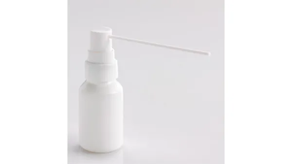 Spray pumps for viscous formulations