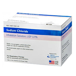 Sodium Chloride Inhalation Solution USP 0.9% 3 mL & 5 mL