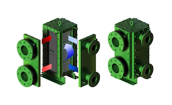 WELDED PLATE HEAT EXCHANGER