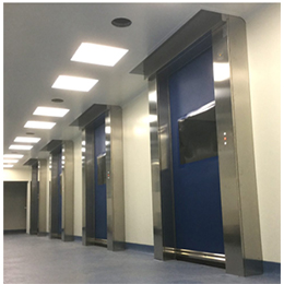 Rollup doors for Cleanrooms, pharmaceuticals, & warehouses
