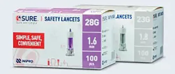 4SURE safety lancets