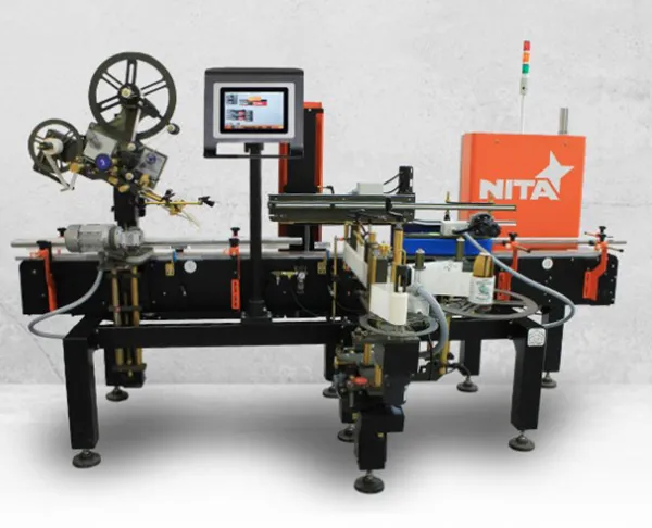 Nita XP200T-TS Tapered side labeler