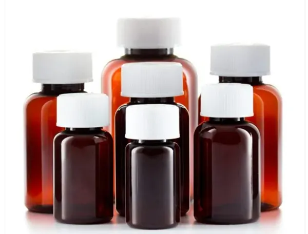 UnoPac Amber Round PET Tablet Bottles